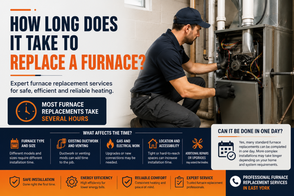 How Long Does It Take to Replace a Furnace?