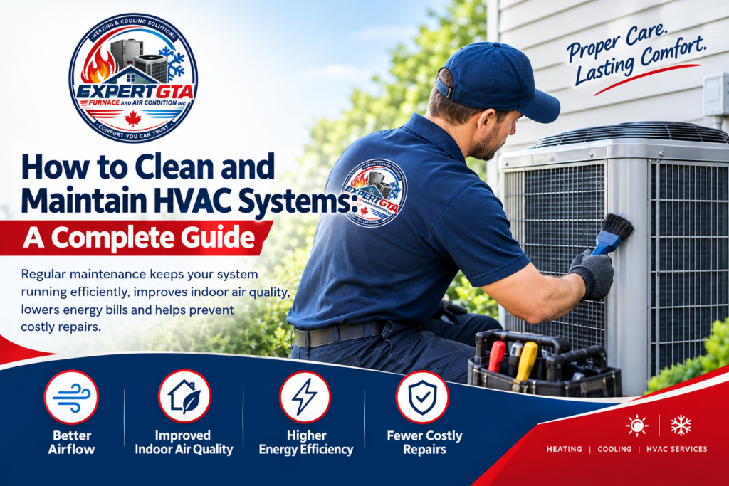 How to Clean and Maintain HVAC Systems: A Complete Guide