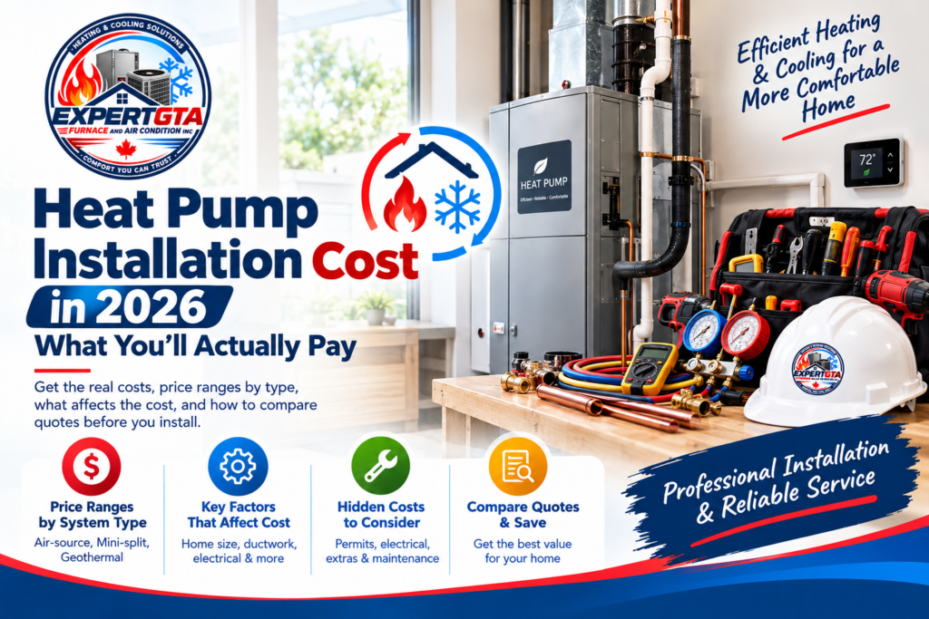 Heat Pump Installation Cost in 2026